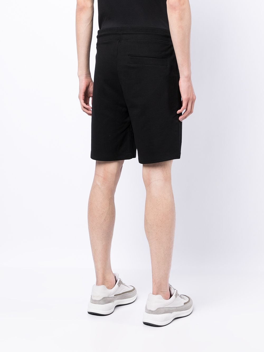 logo-print shorts - 4