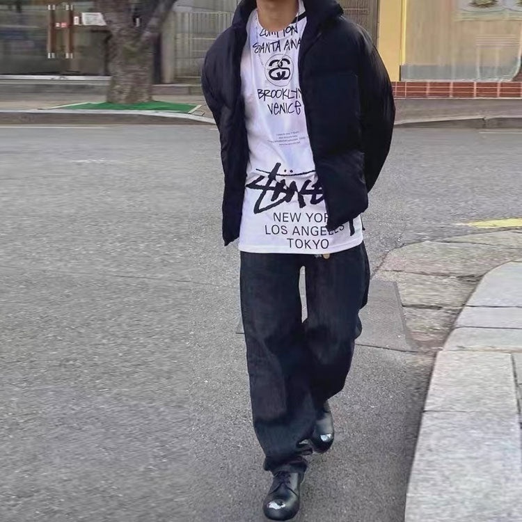 Stussy x TAKAHIRO MIYASHITA Crossover 40 Anniversary Short Sleeve Unisex White 3903647 - 3