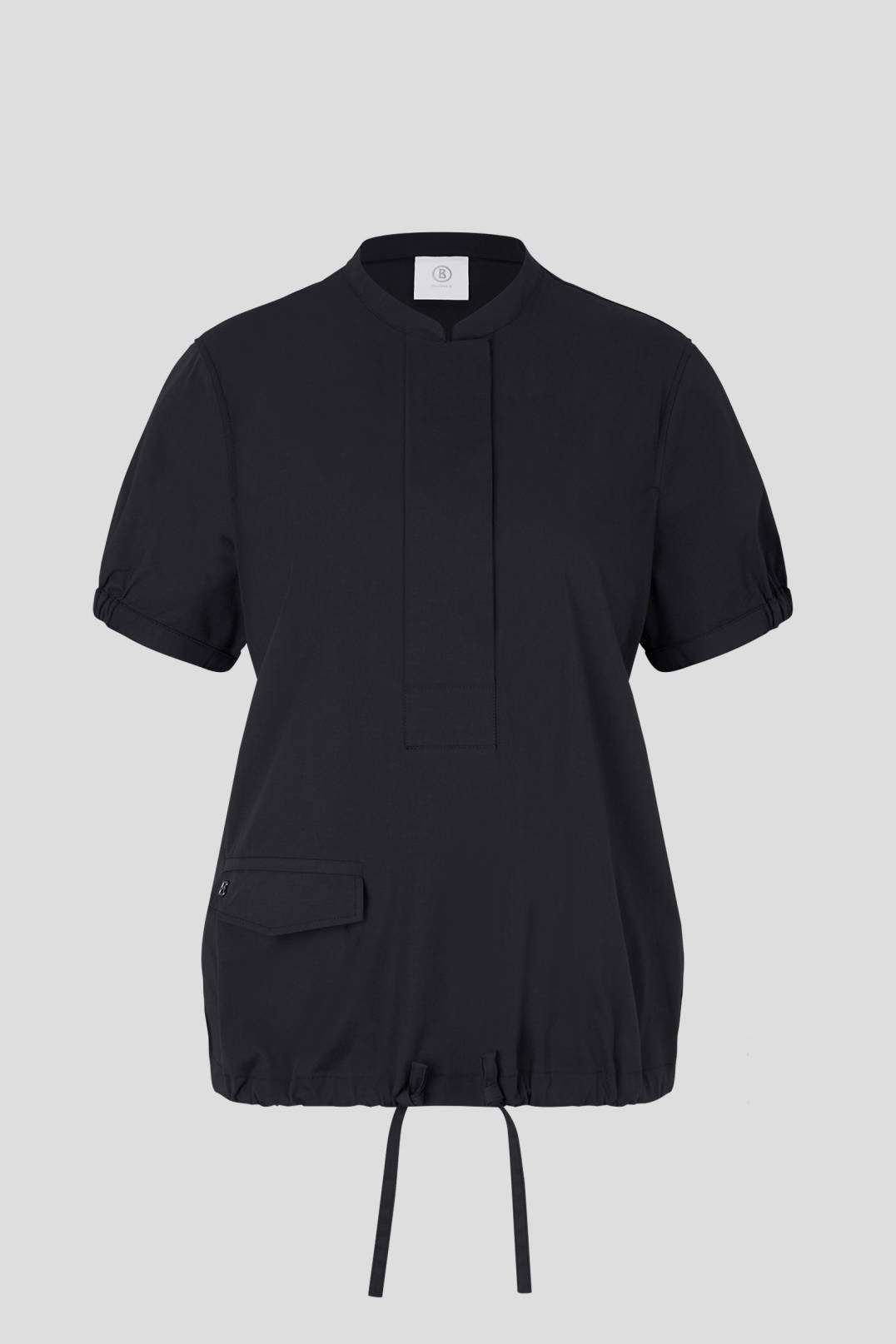 ALISA BLOUSE SHIRT IN NAVY BLUE - 1