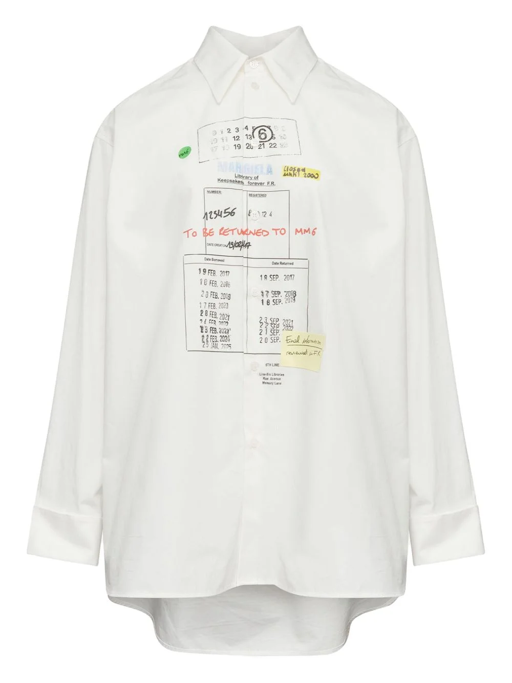 graphic-print shirt - 1