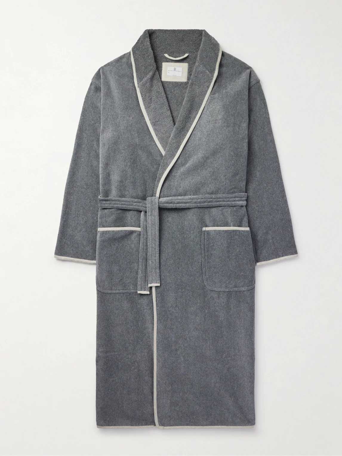 Cotton-Chenille Bathrobe - 1