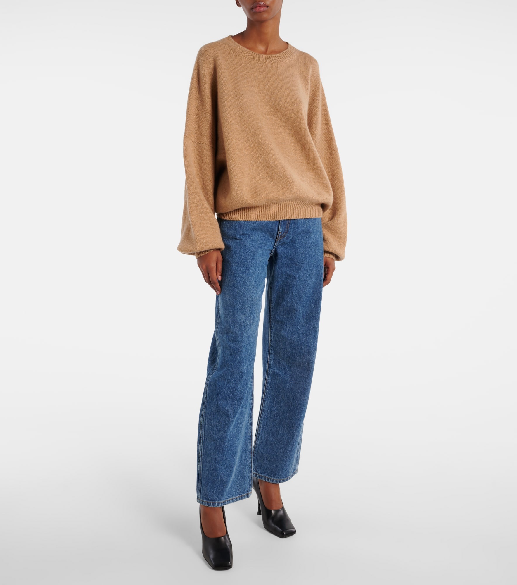 Kerrie mid-rise wide-leg jeans - 2