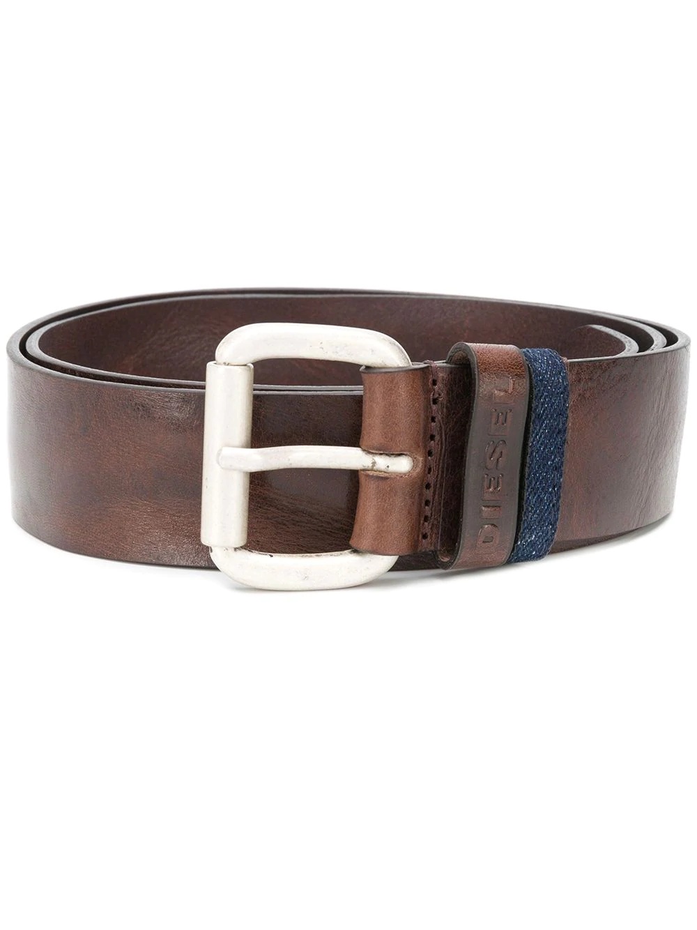 denim-loop belt - 1