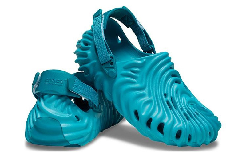 crocs Crocs Salehe Bembury x Pollex Clog 'Blue' 207393-4ST outlook