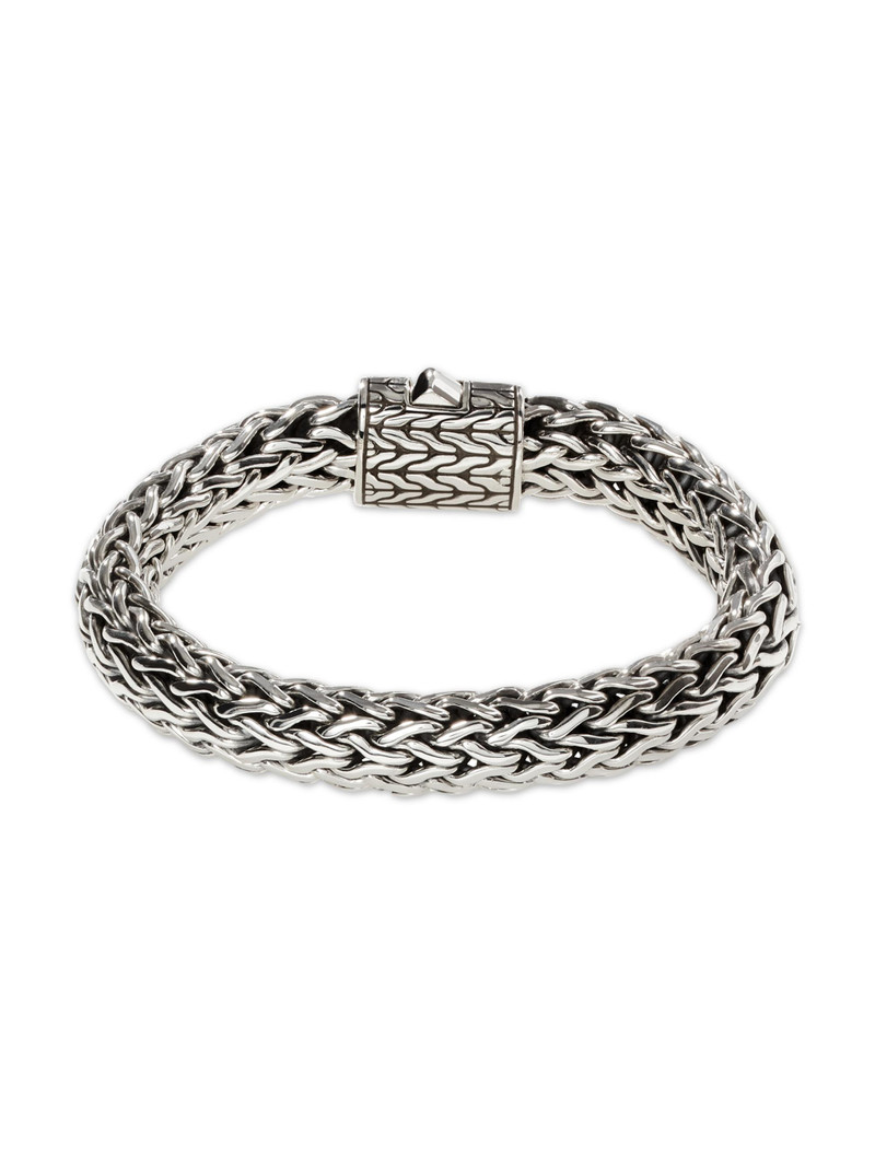 Women's Classic Chain Sterling Silver Bracelet - Silver 6