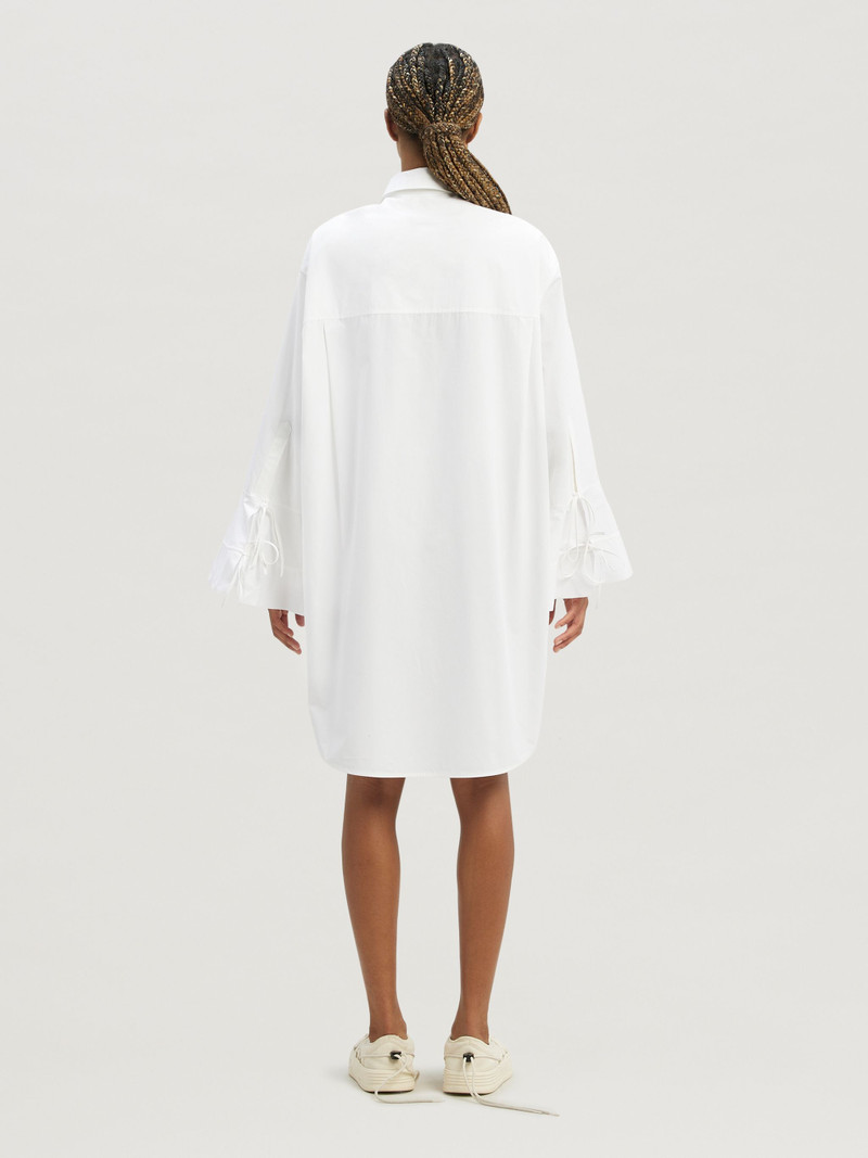Wide Cuff Shirt Dress 5