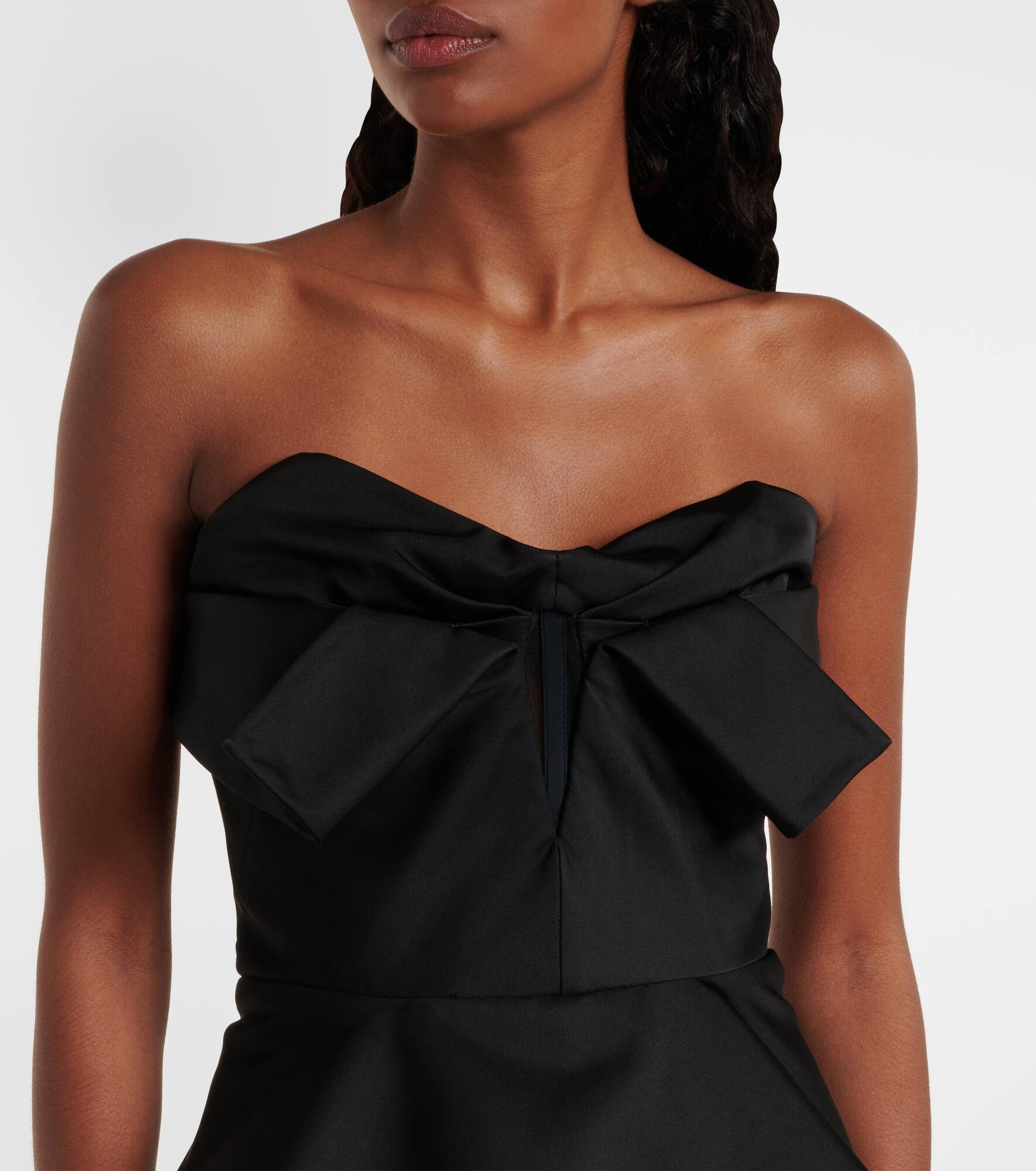 Bow-detail corset top - 4