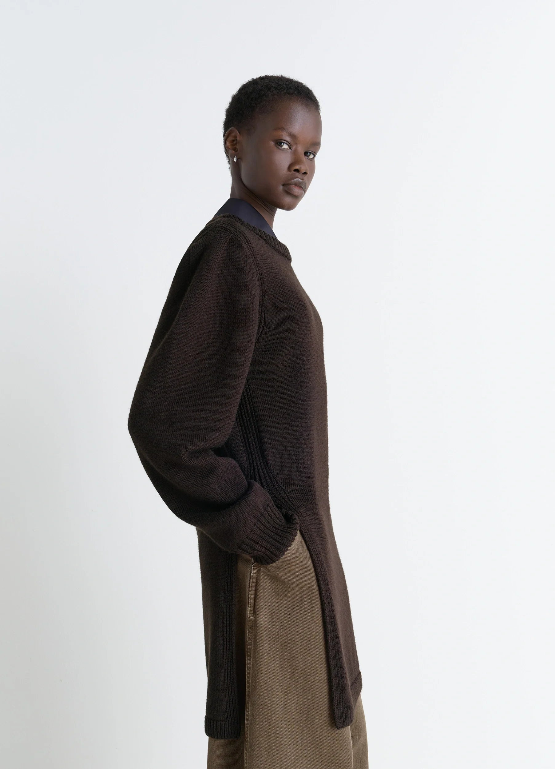 SWEATER WITH SLITS - 4