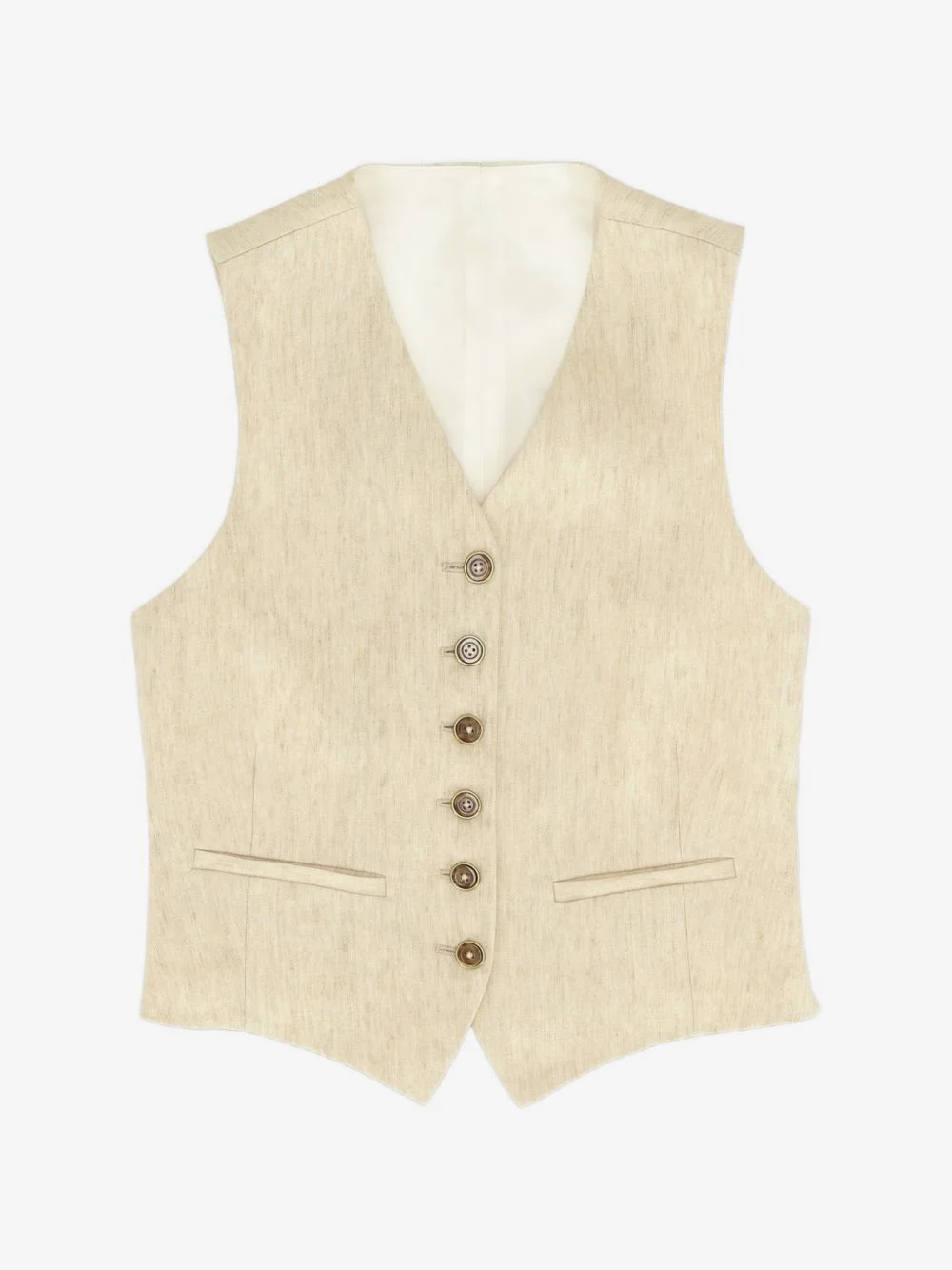 Demi single-breasted waistcoat - 1