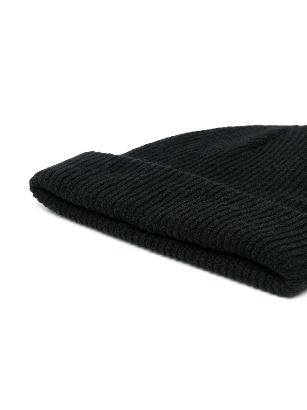 ribbed merino wool beanie - 2