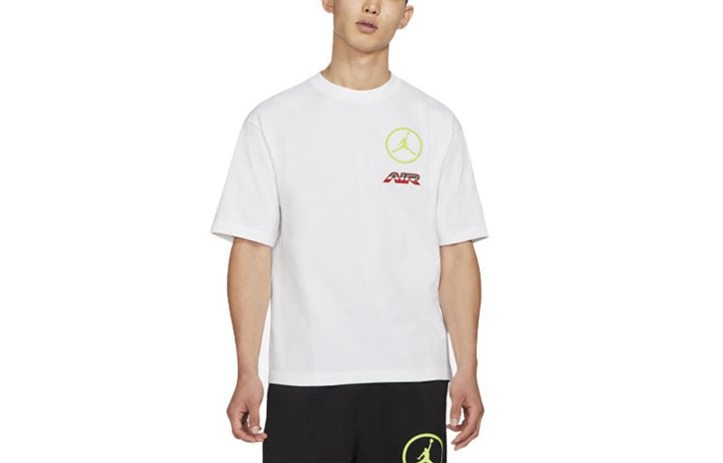 Air Jordan MENS Sport Dna Crew-neck Short Sleeve White CV2994-100 - 1