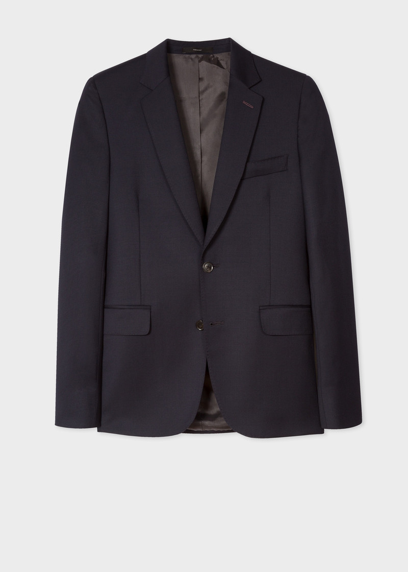 Wool Twill Two-Button Suit 3