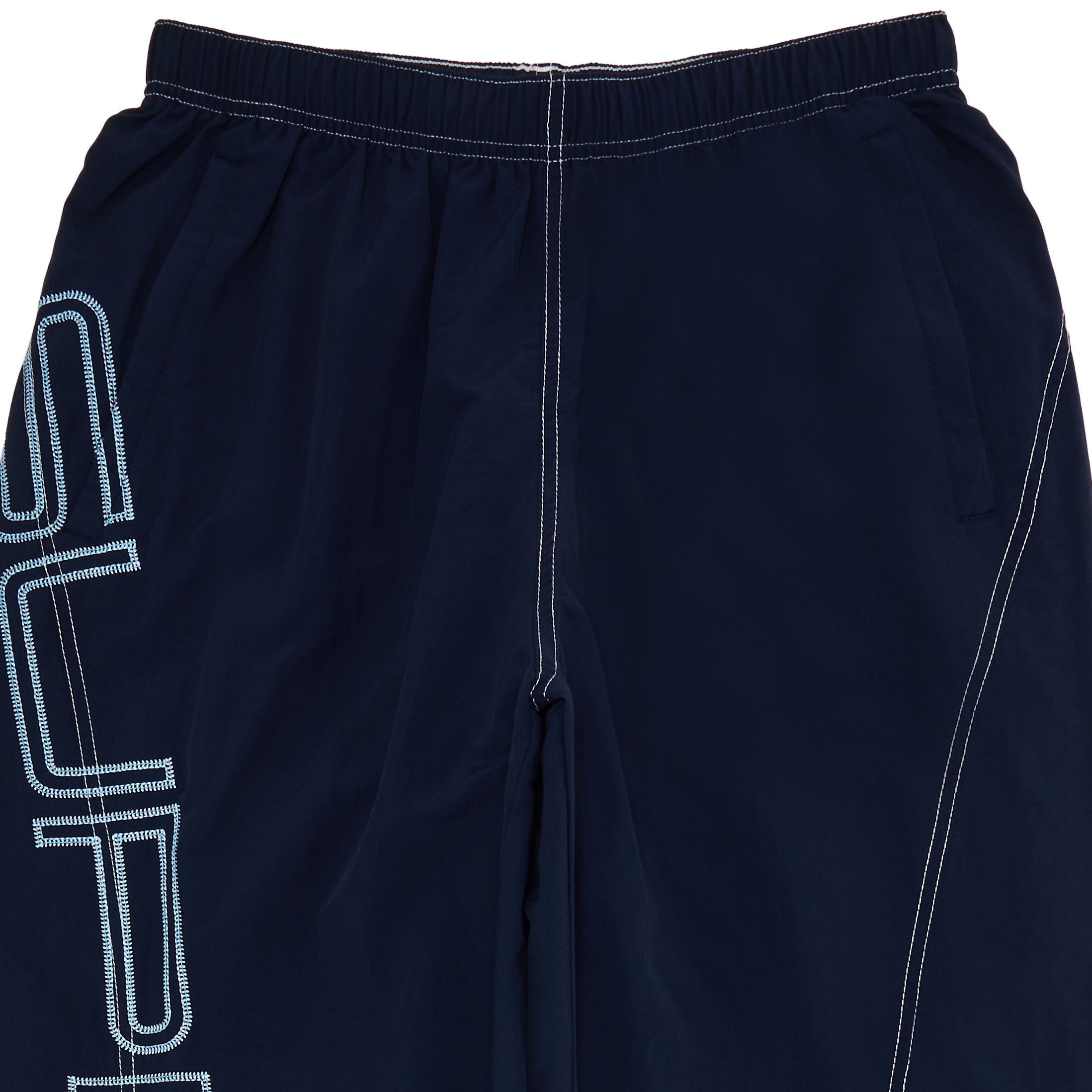 Supreme Spellout Embroidered Track Pant 'Navy' - 3