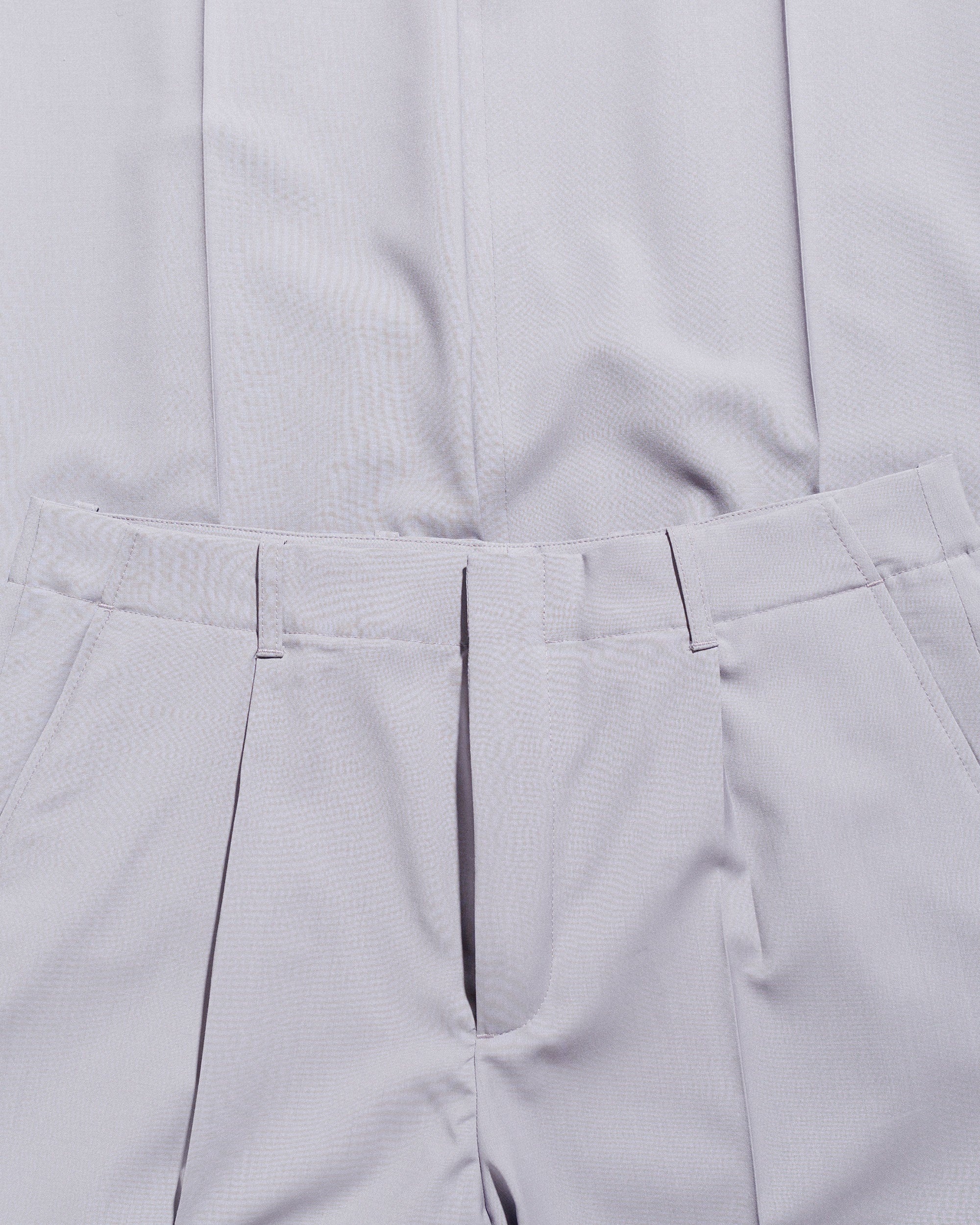 Borrowed Chino Dusty Lavender High Twist Wool - 5