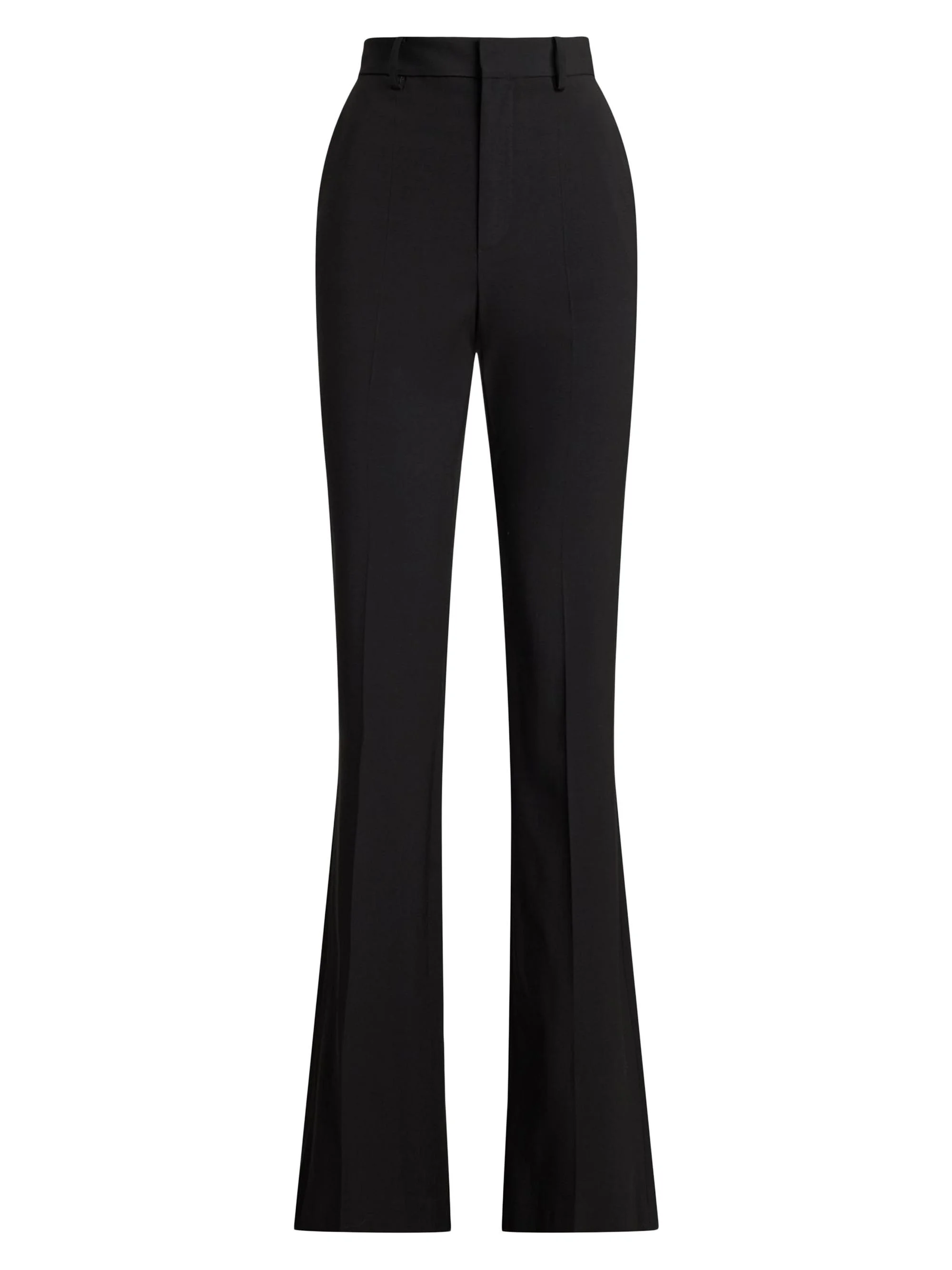 Women's Wrigley Wool-Blend Boot-Cut Pants - Black - 1