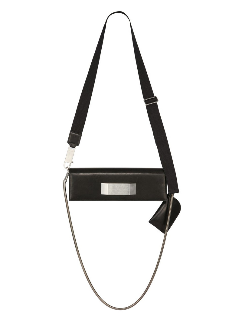 Black Hollywood Griffin Baguette Bag 1