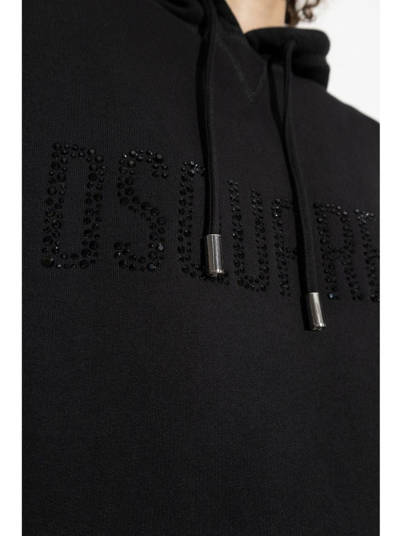 brushed-finish hoodie 5