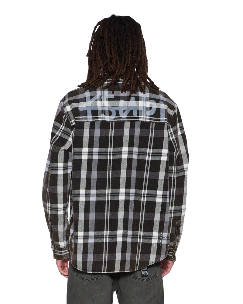 Ksubi ROSEBOWL LS SHIRT 1999 BLACK CHECK outlook