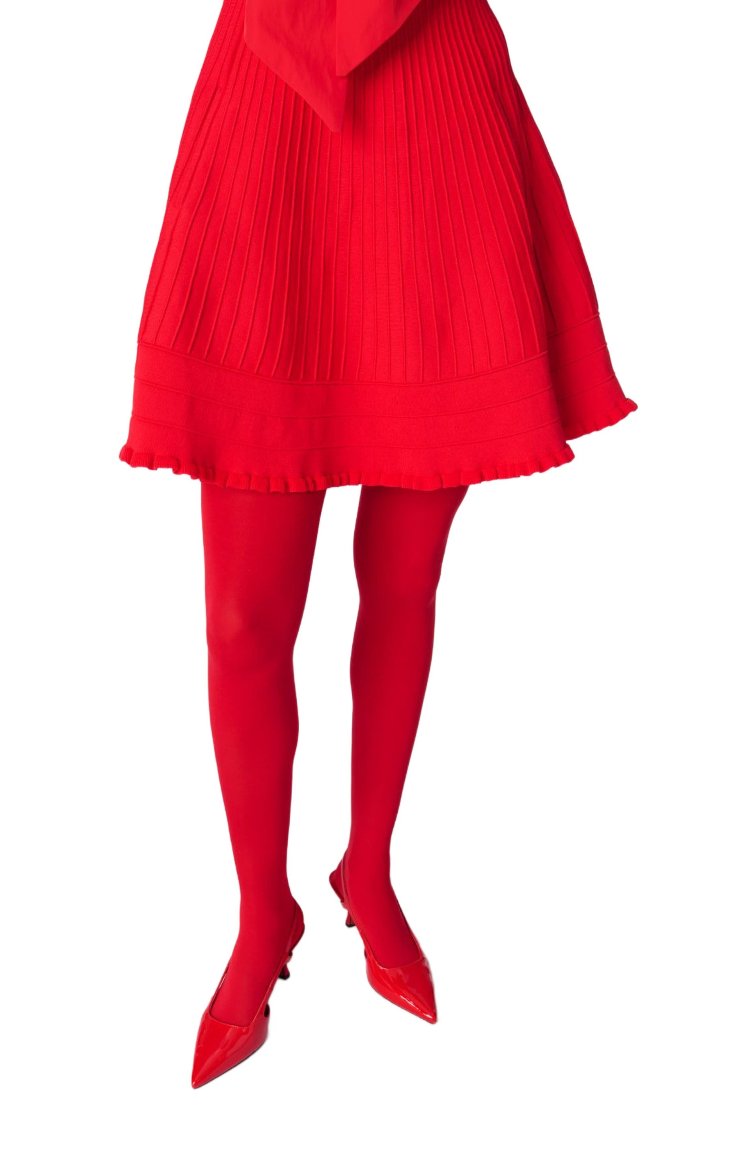 maje Short knit dress in Red at Nordstrom - 4