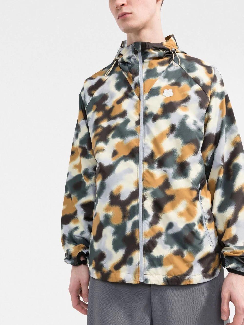 blurred camouflage lightweight jacket - 3