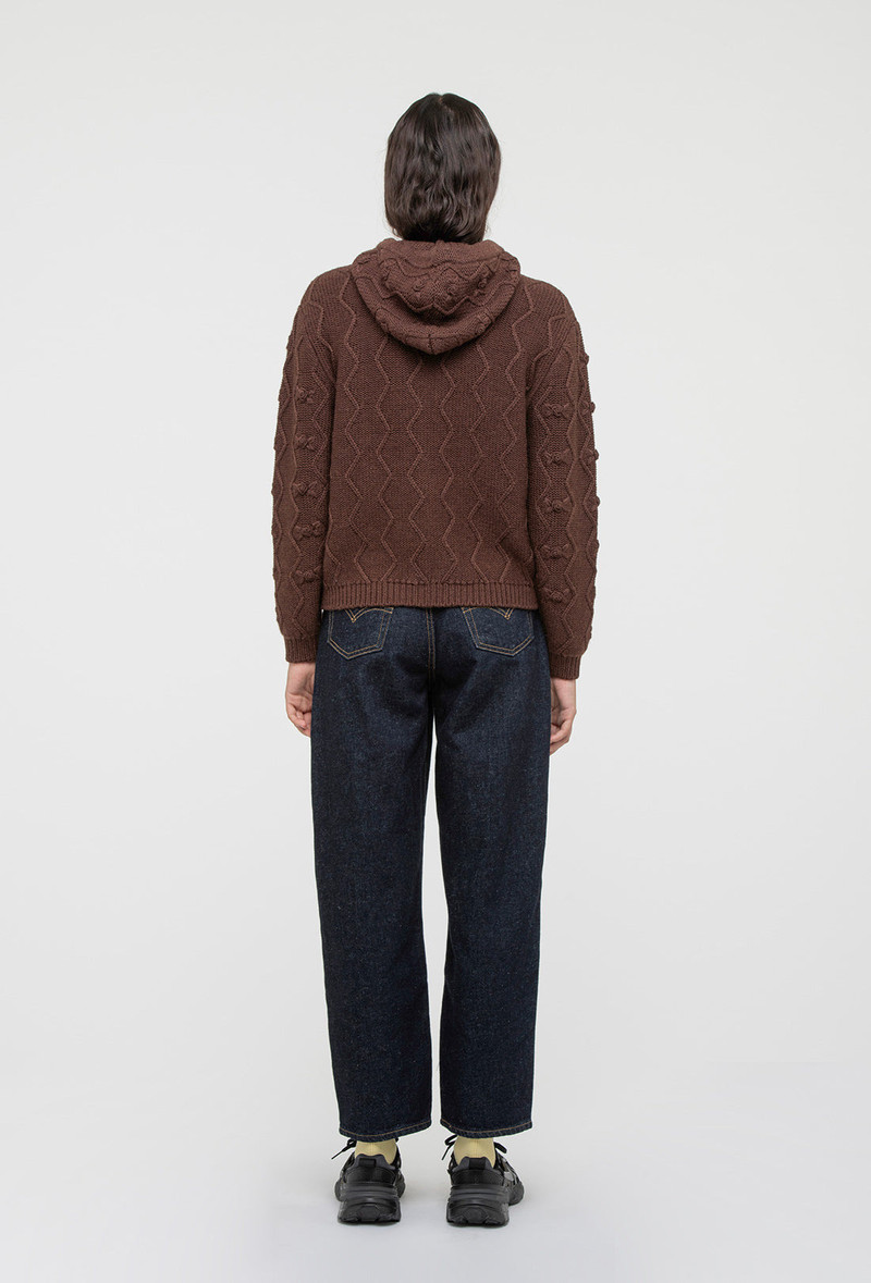 Junie Hoodie - Chocolate Brown 6
