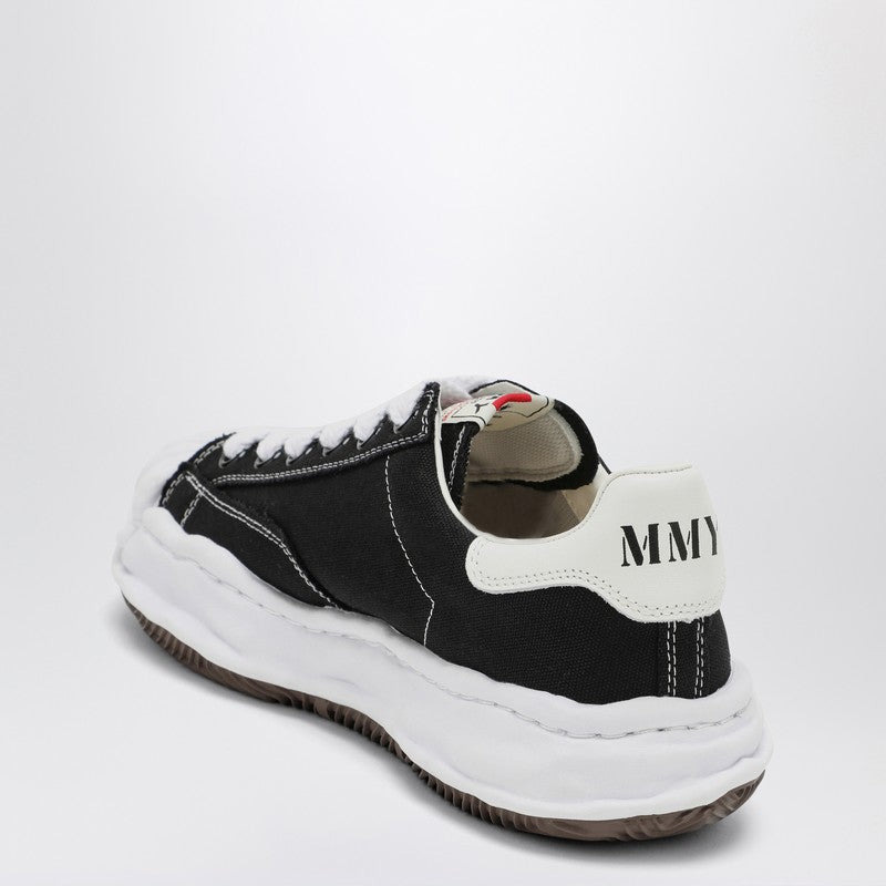 Maison Mihara Yasuhiro Black Canvas Blakey Low-Top Sneakers Men - 2
