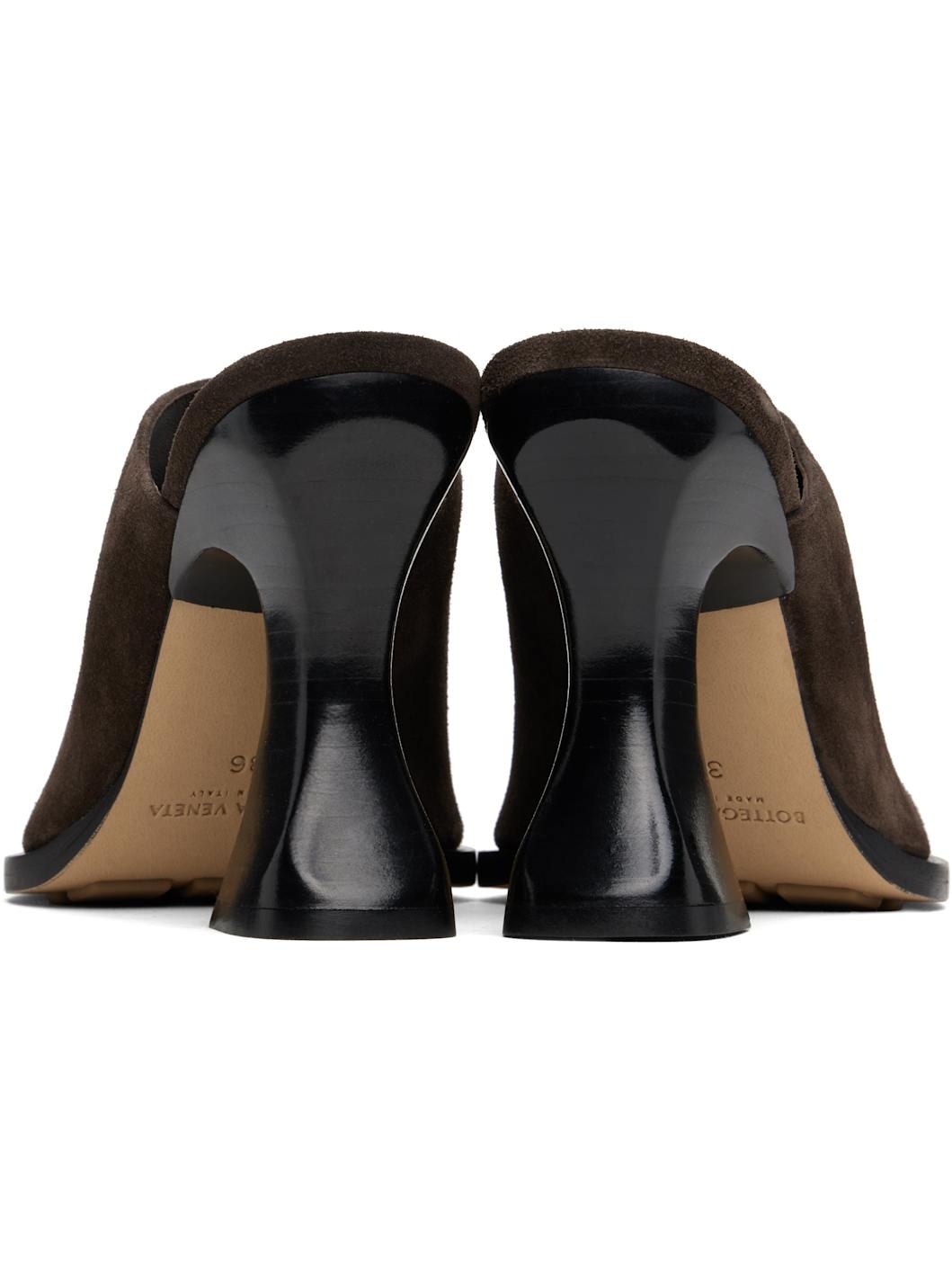 Brown Cha-Cha Mules - 2