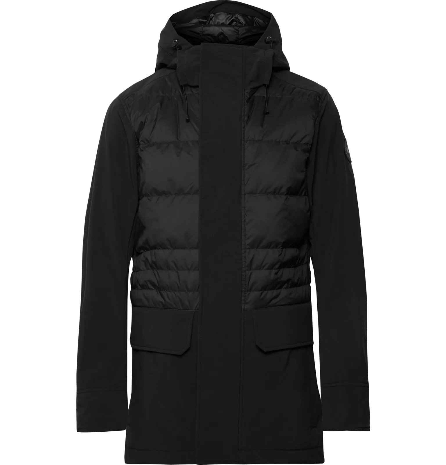 Breton Tri-Durance Hooded Down Coat - 1