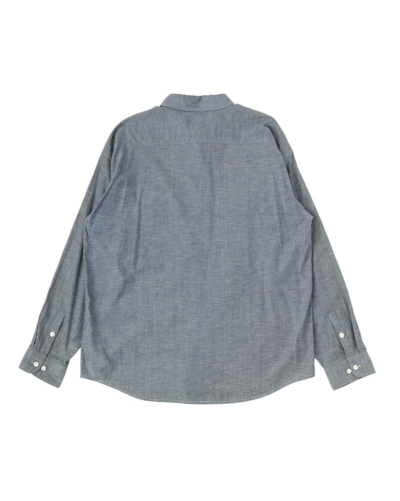 LUMBER L/S (C/SI CHAMBRAY) INIDIGO - 4