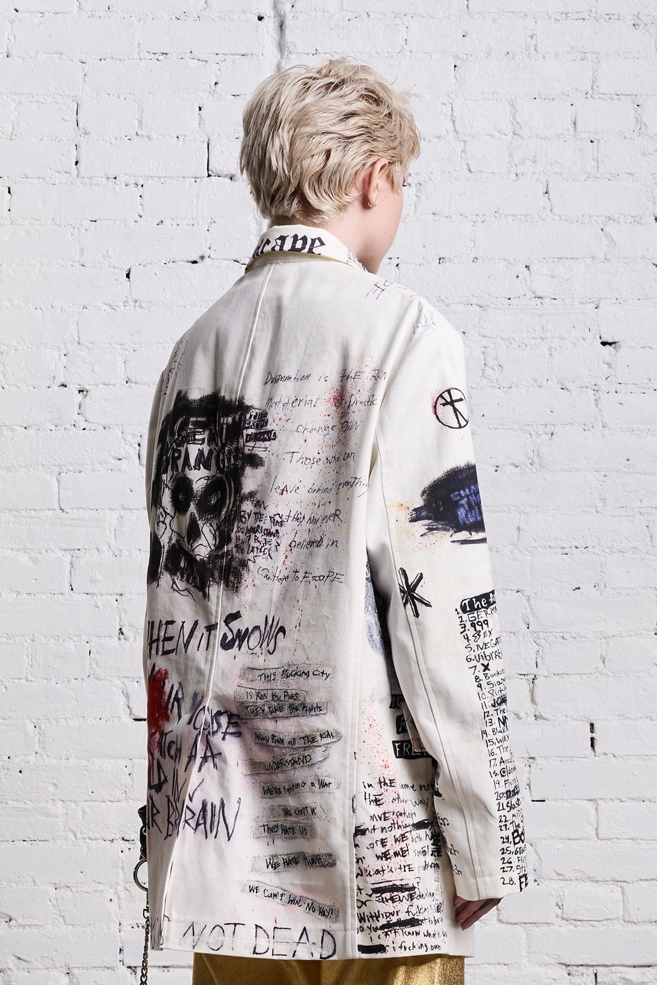 OVERSIZED RAGGED BLAZER - SKETCHBOOK - 5
