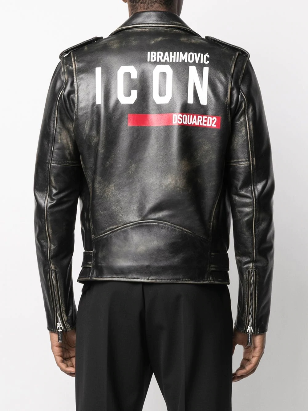 x Ibrahimović Icon leather jacket - 4