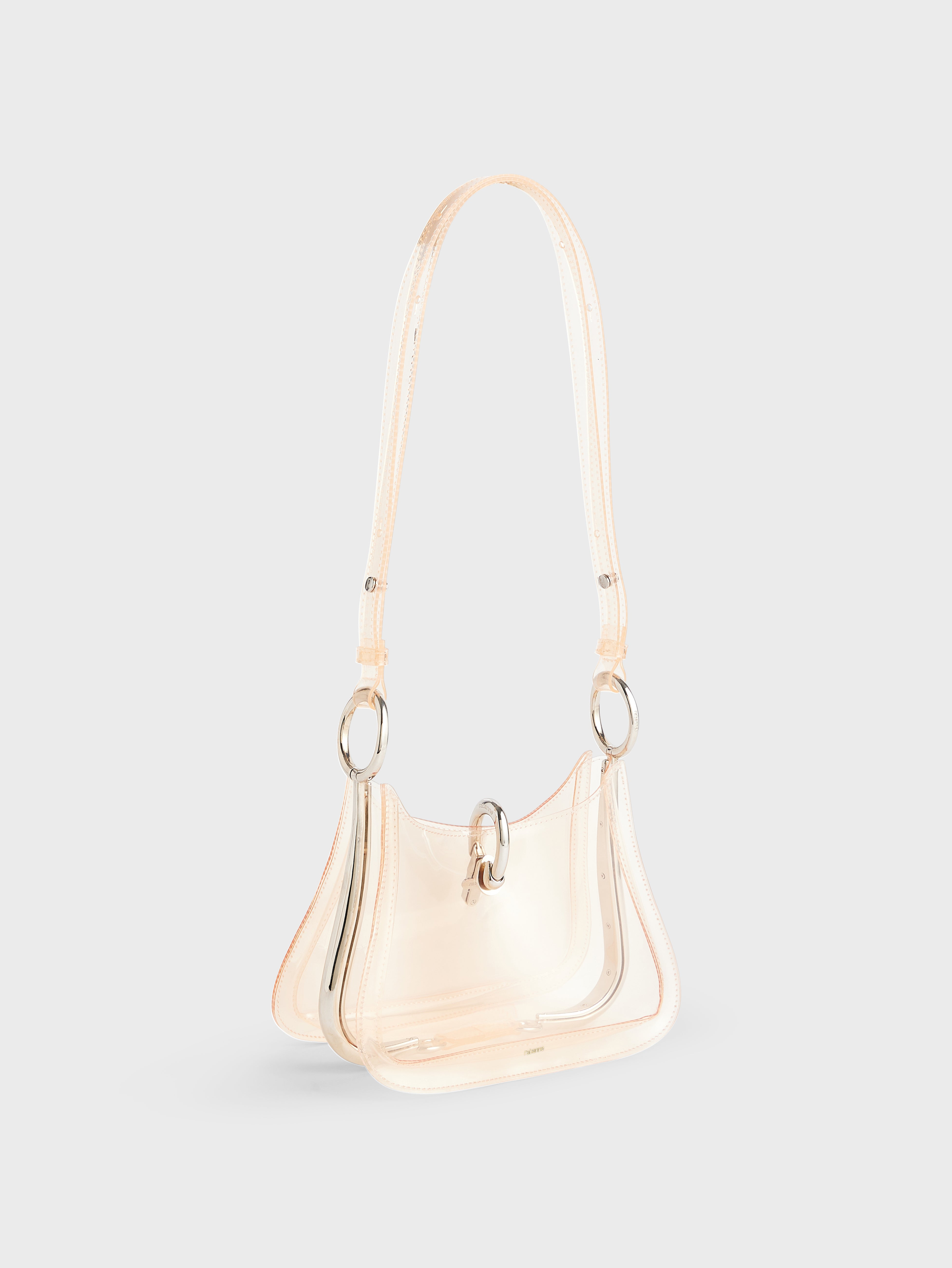 SMALL RING LEATHER BAG - 3