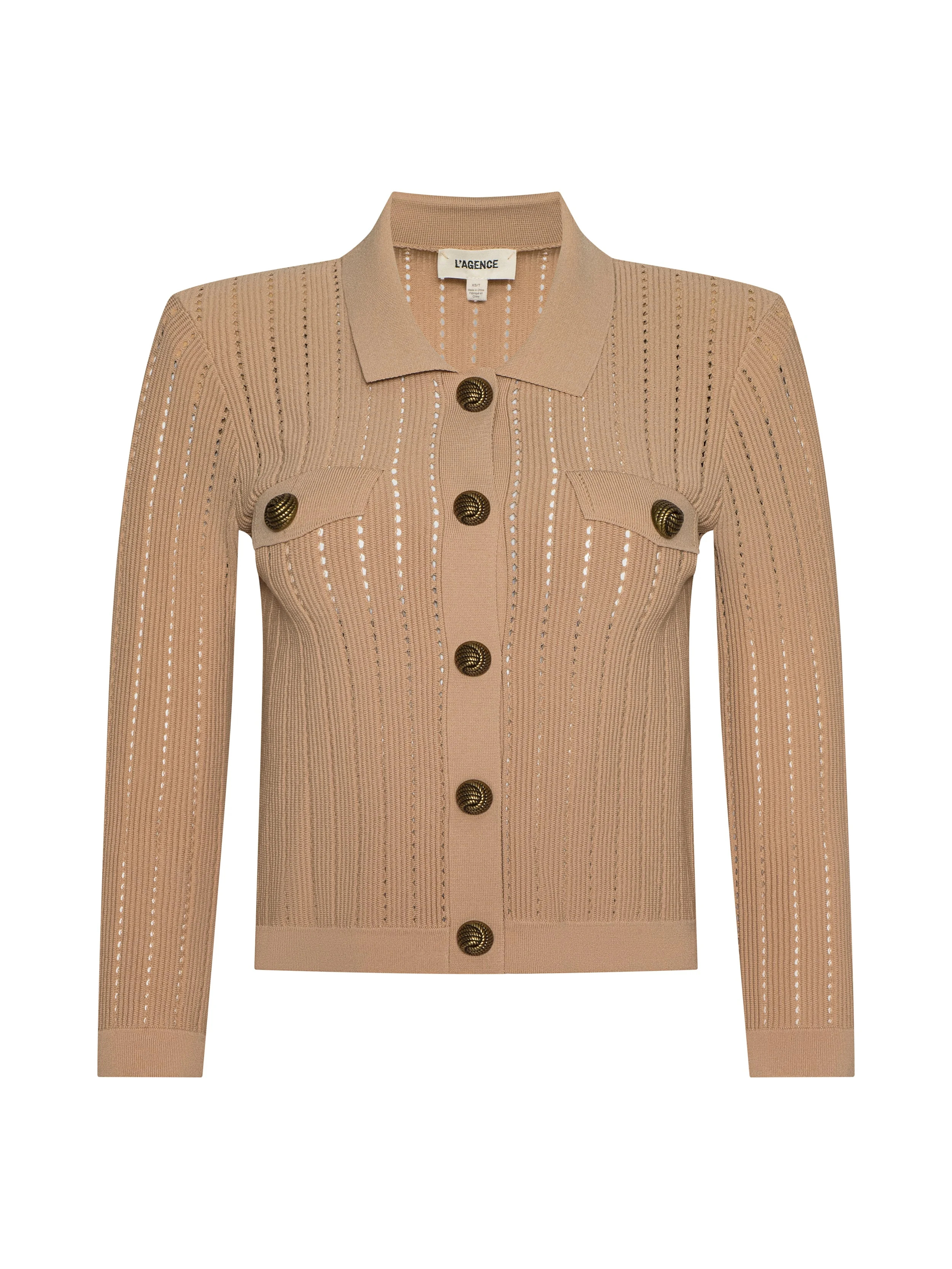 Risa Collared Cardigan - 1