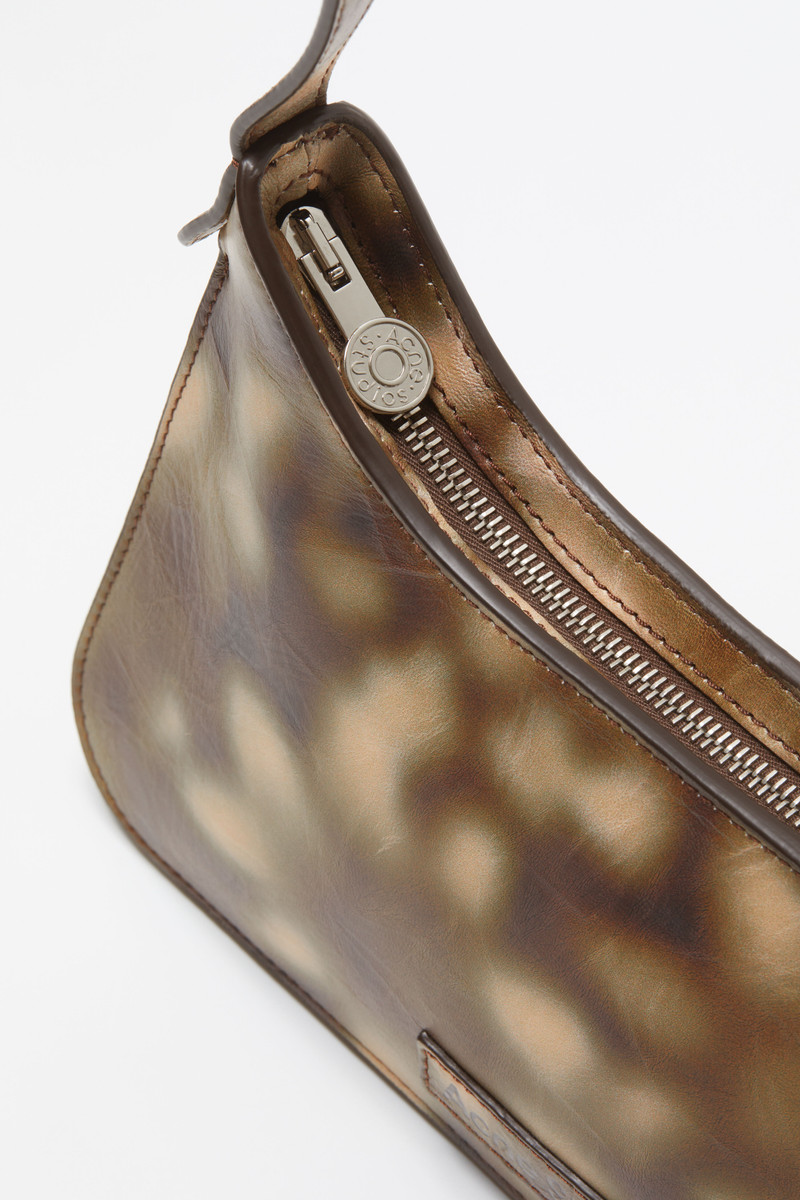 Platt mini shoulder bag - Multi brown 6