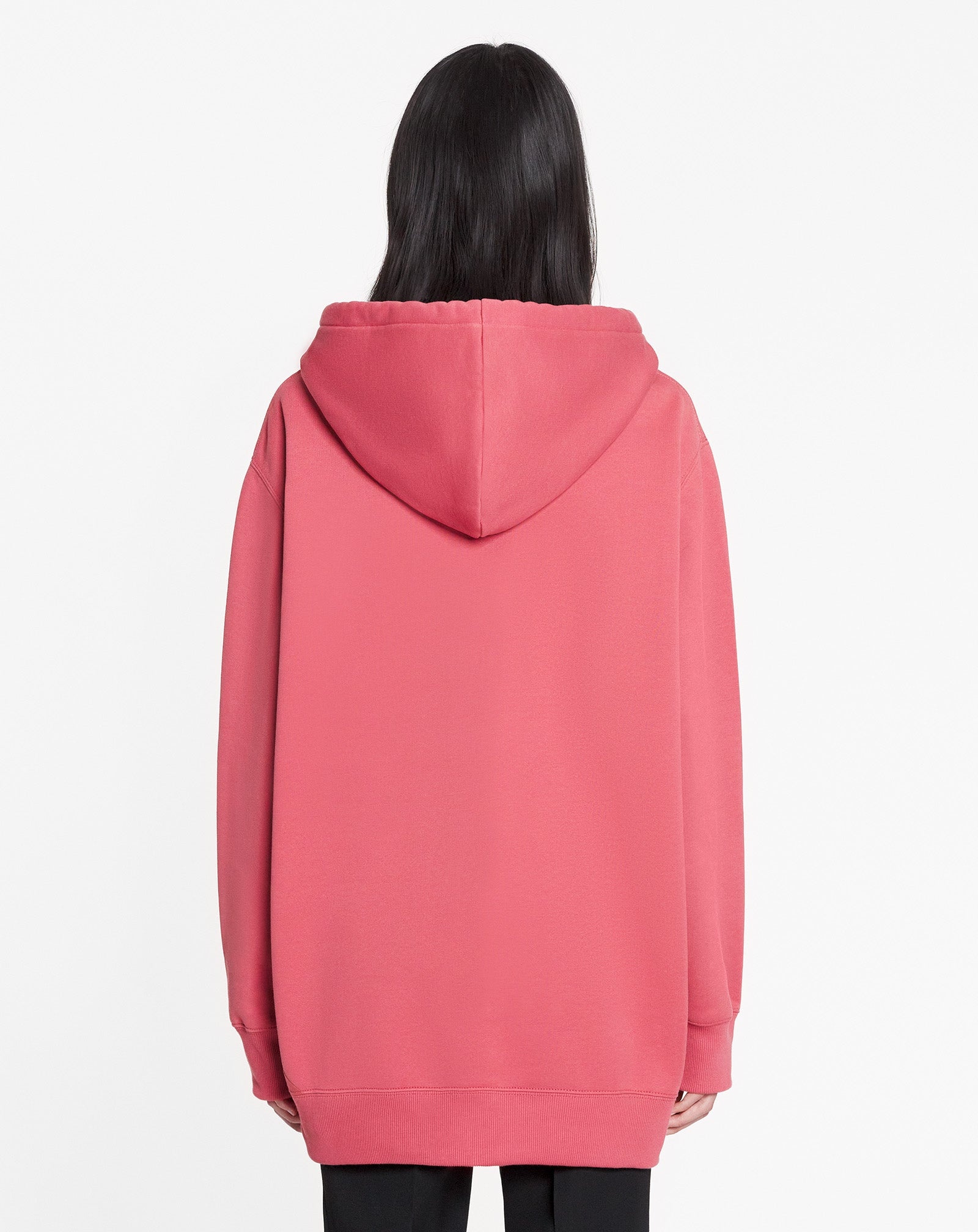 OVERSIZED HOODIE WITH CALLA LILY PRINT - 4