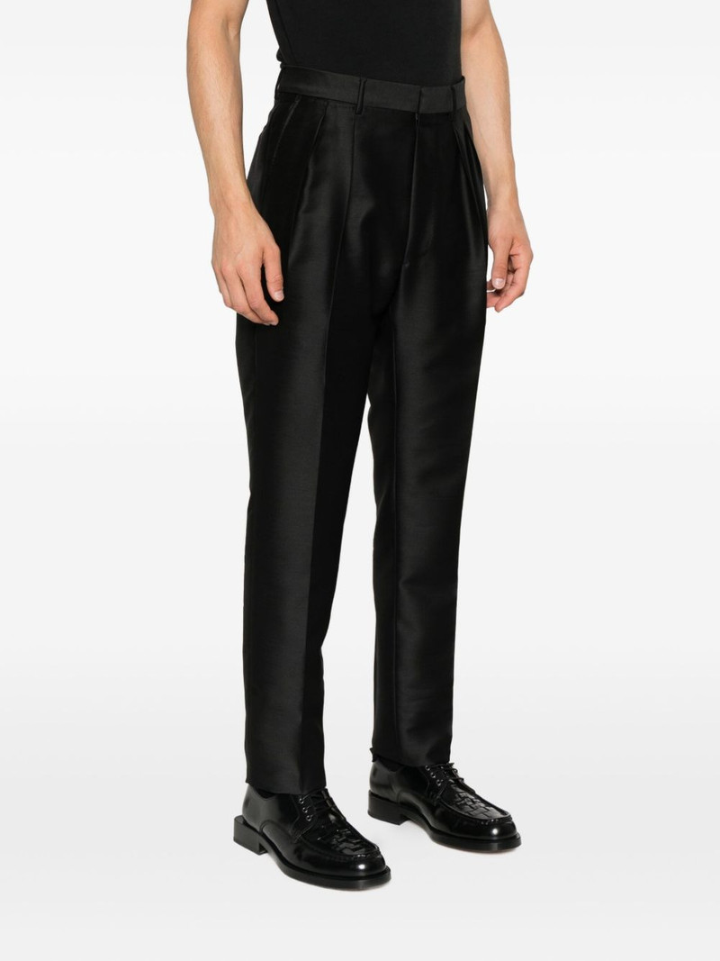 pleat-detail trousers 3