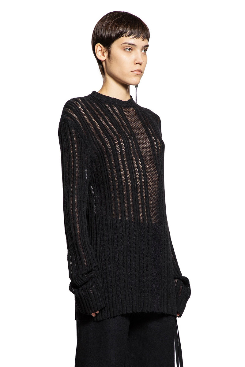 Ann Demeulemeester Maddie-Irregular-Rib-Sweater outlook