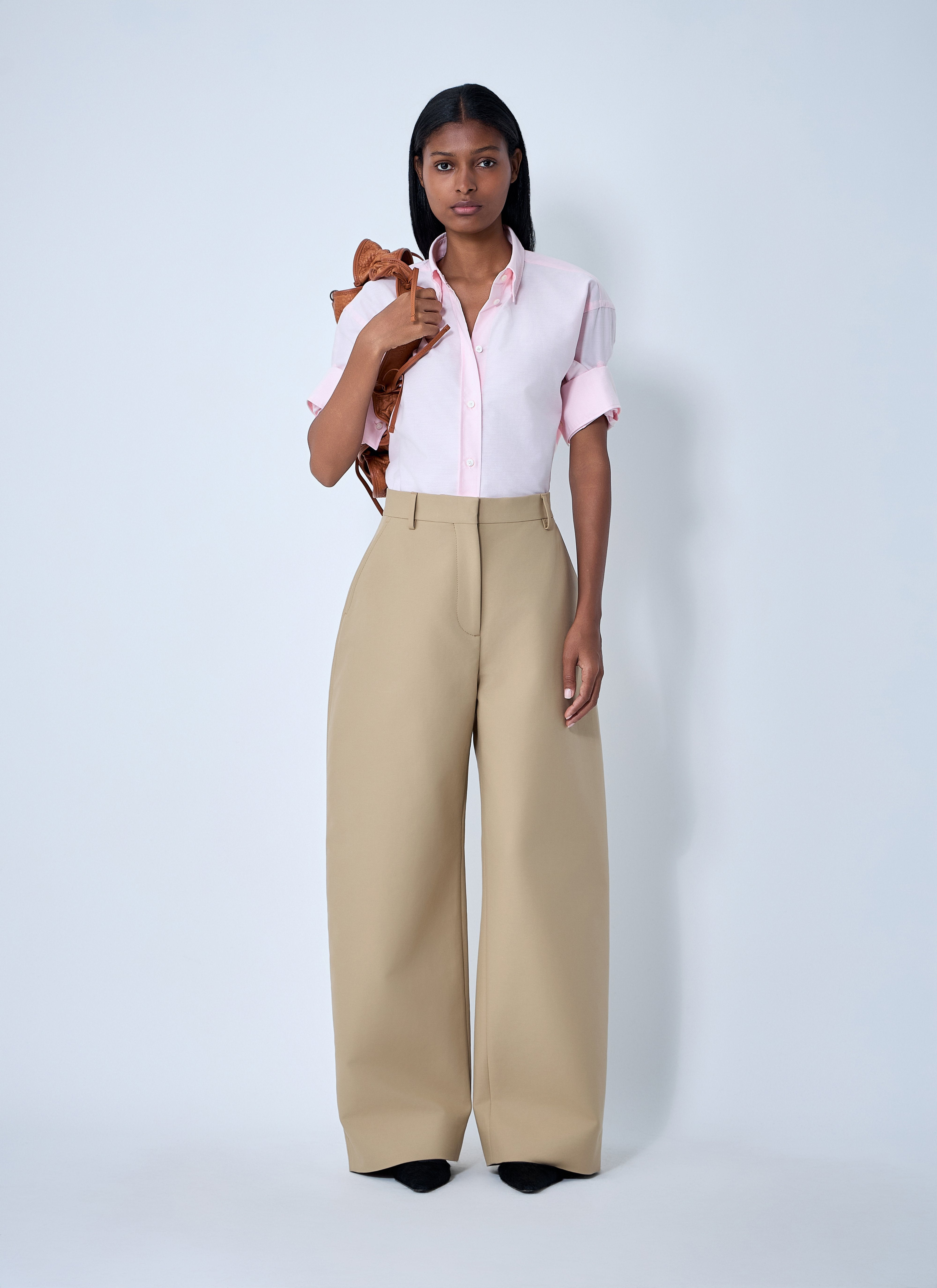 Acne Studios Women Tailored Satin Pants - 2