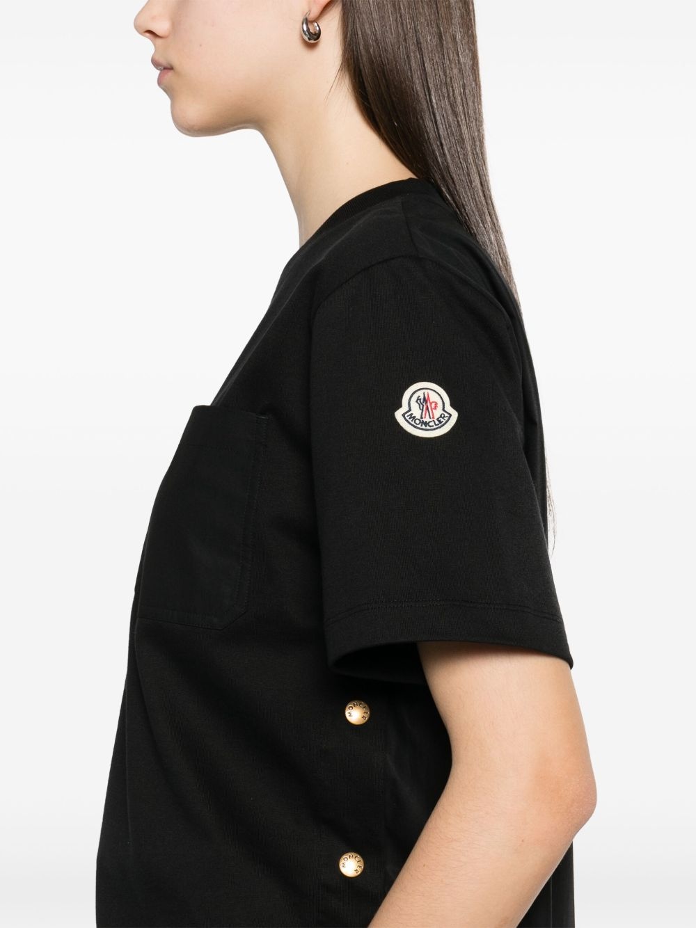 patch-pocket cotton T-shirt - 5