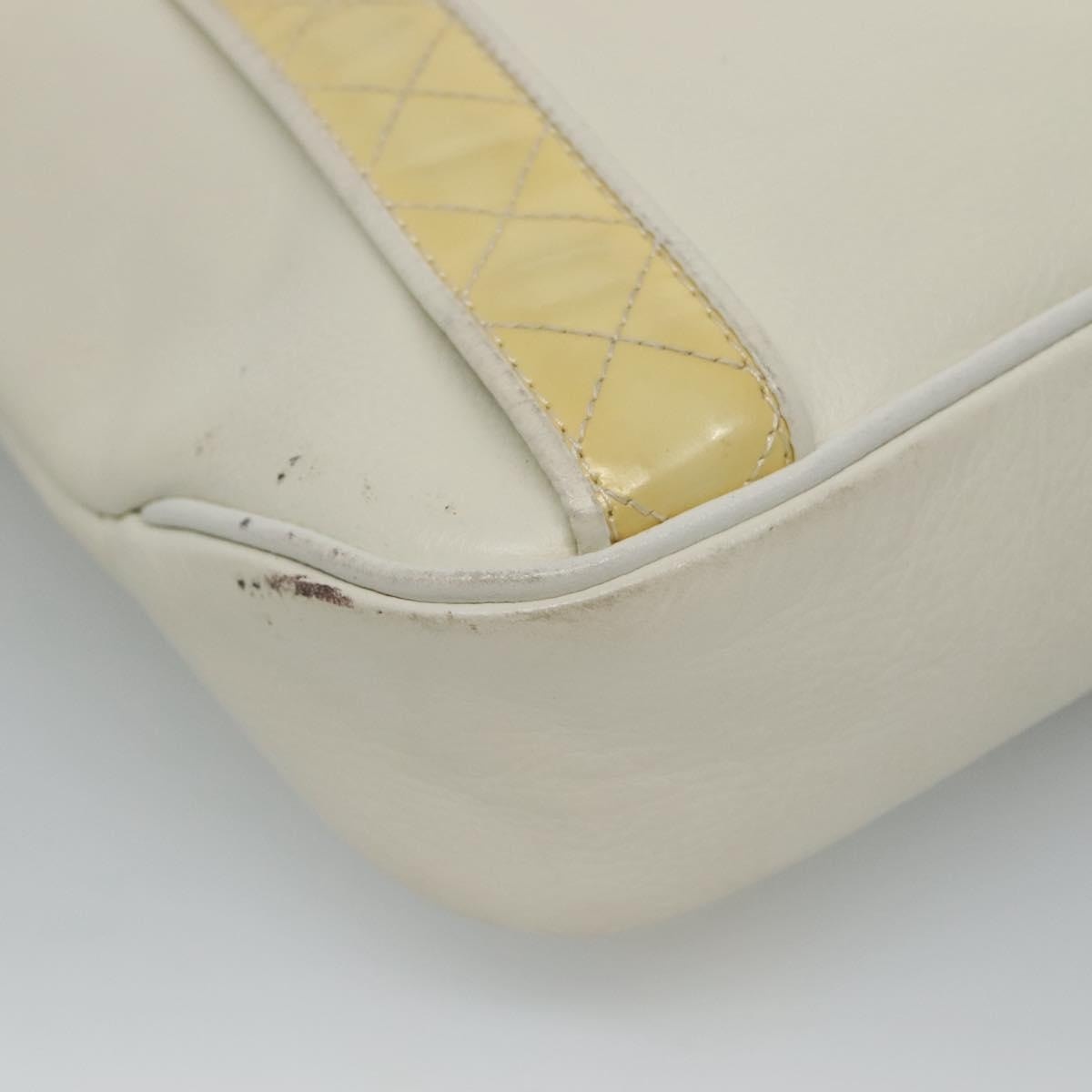 Burberry Shoulder Bag Leather White - 13