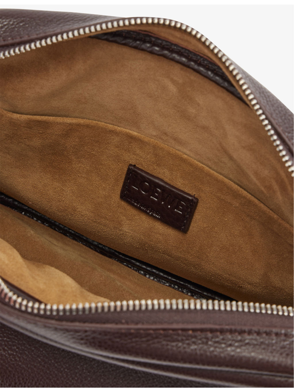 Pebble Leather Messenger Bag - 5
