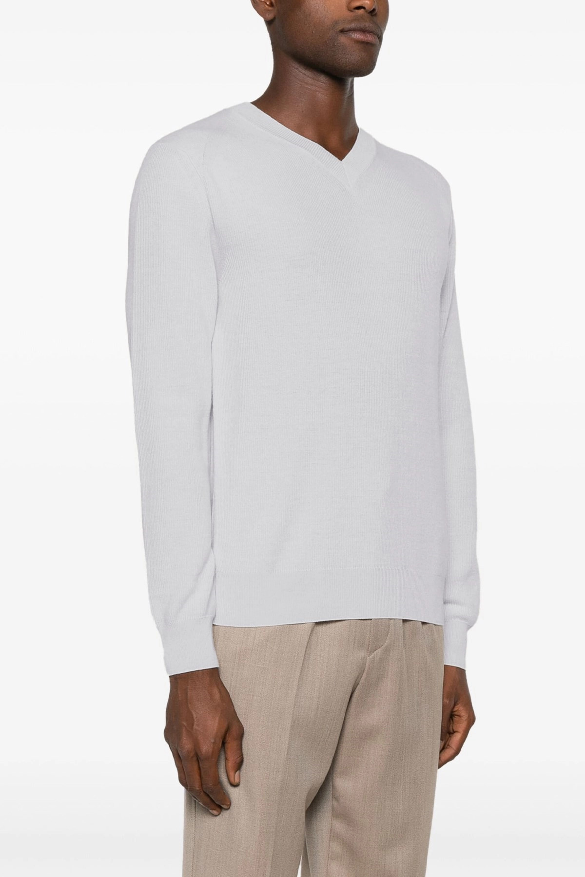 V-neck sweater - 2