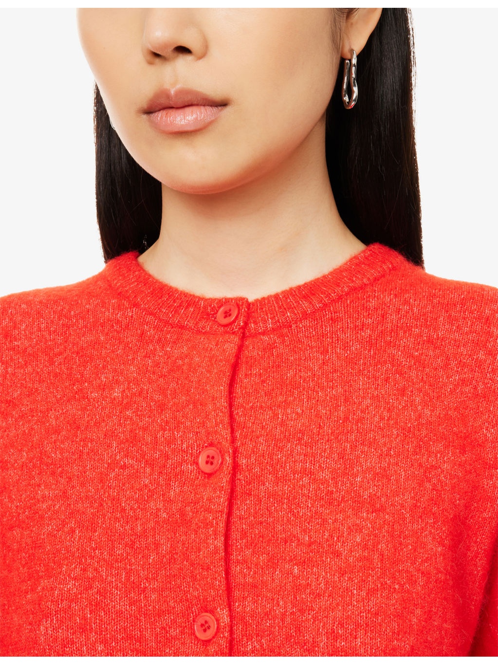 Nor brushed knit cardigan - 5
