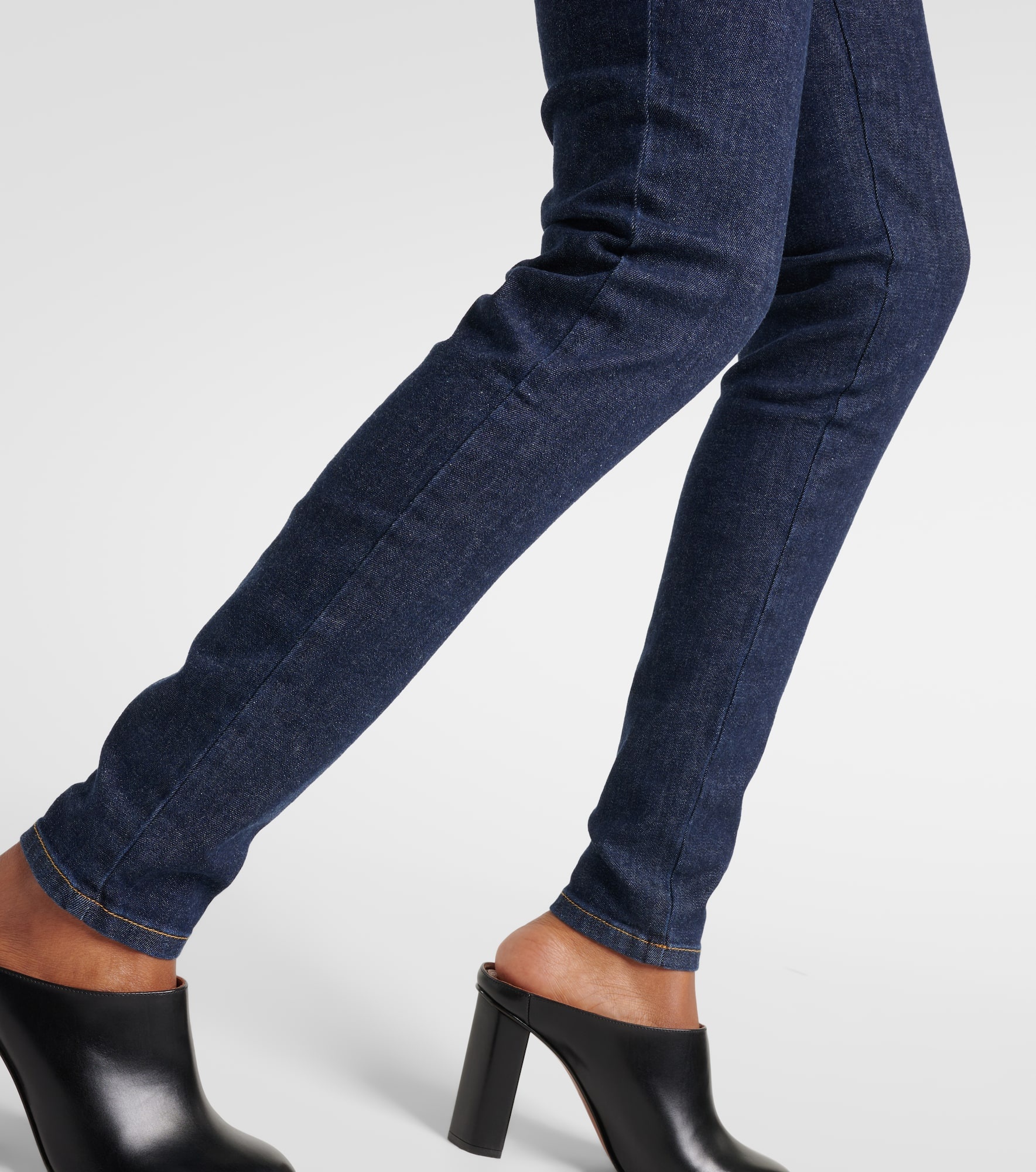 High-rise skinny jeans - 5