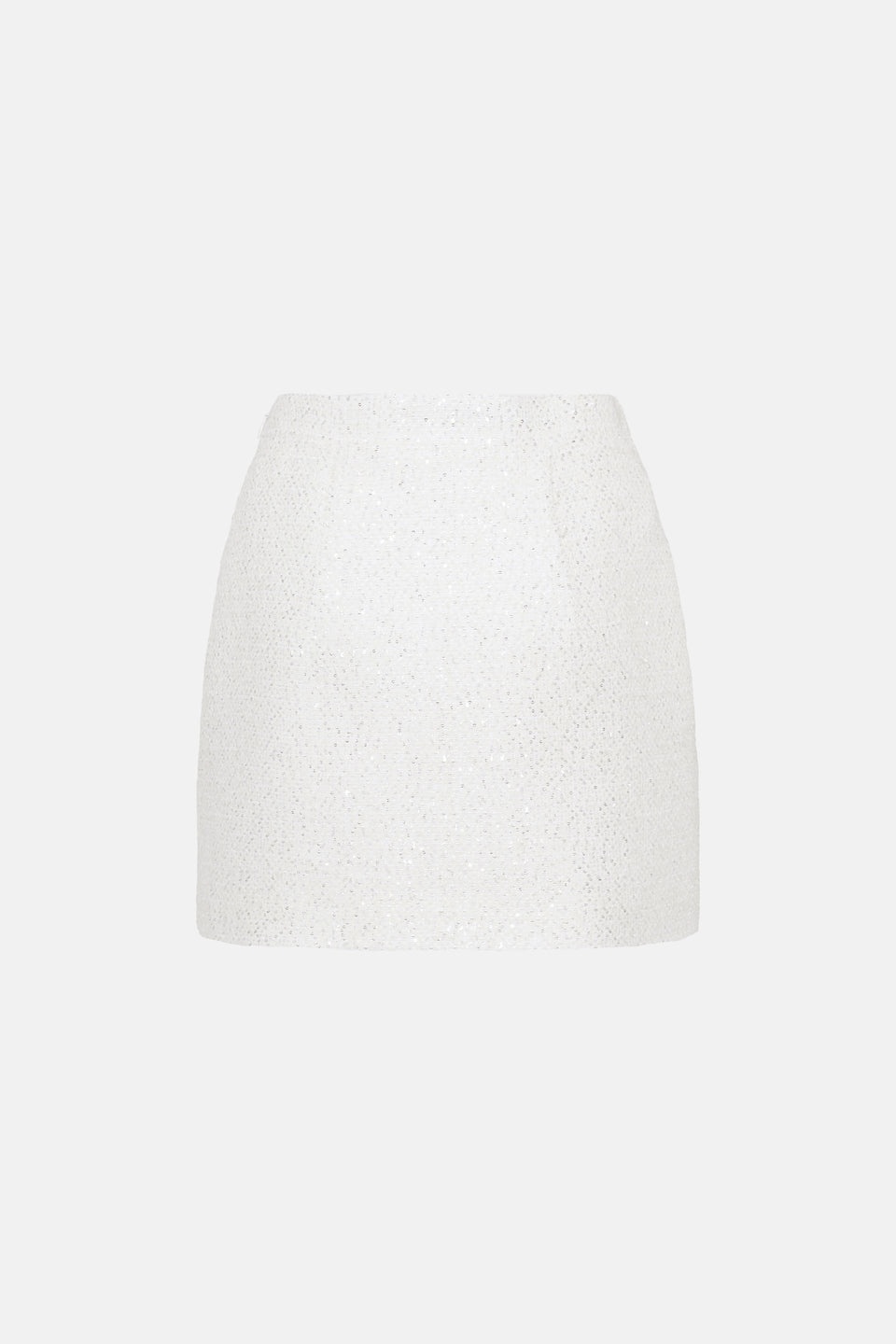 SEQUIN TWEED MINI SKIRT - 2