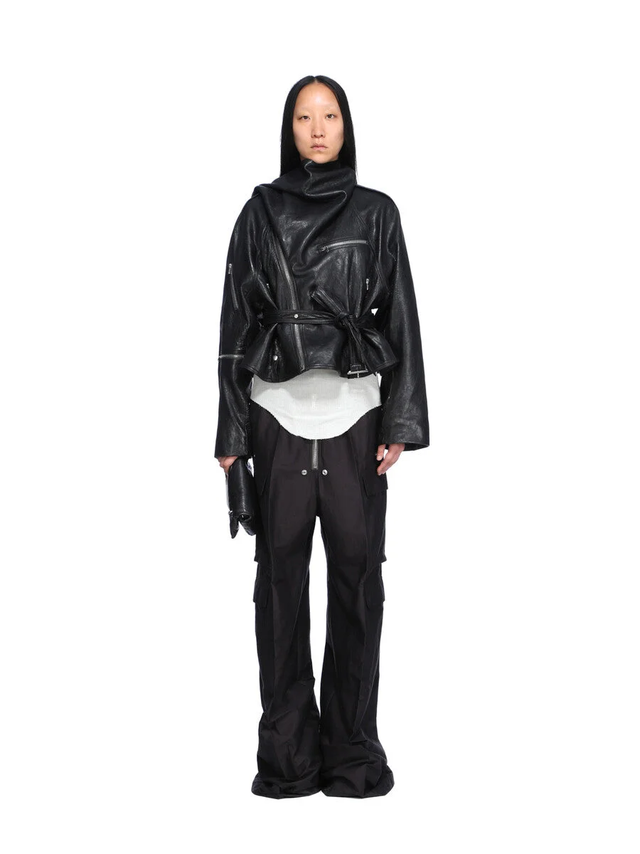 drawstring pocket trousers - 1