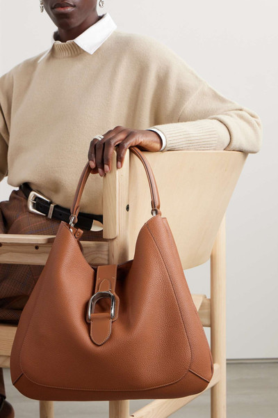 Ralph Lauren Welington medium textured-leather shoulder bag outlook
