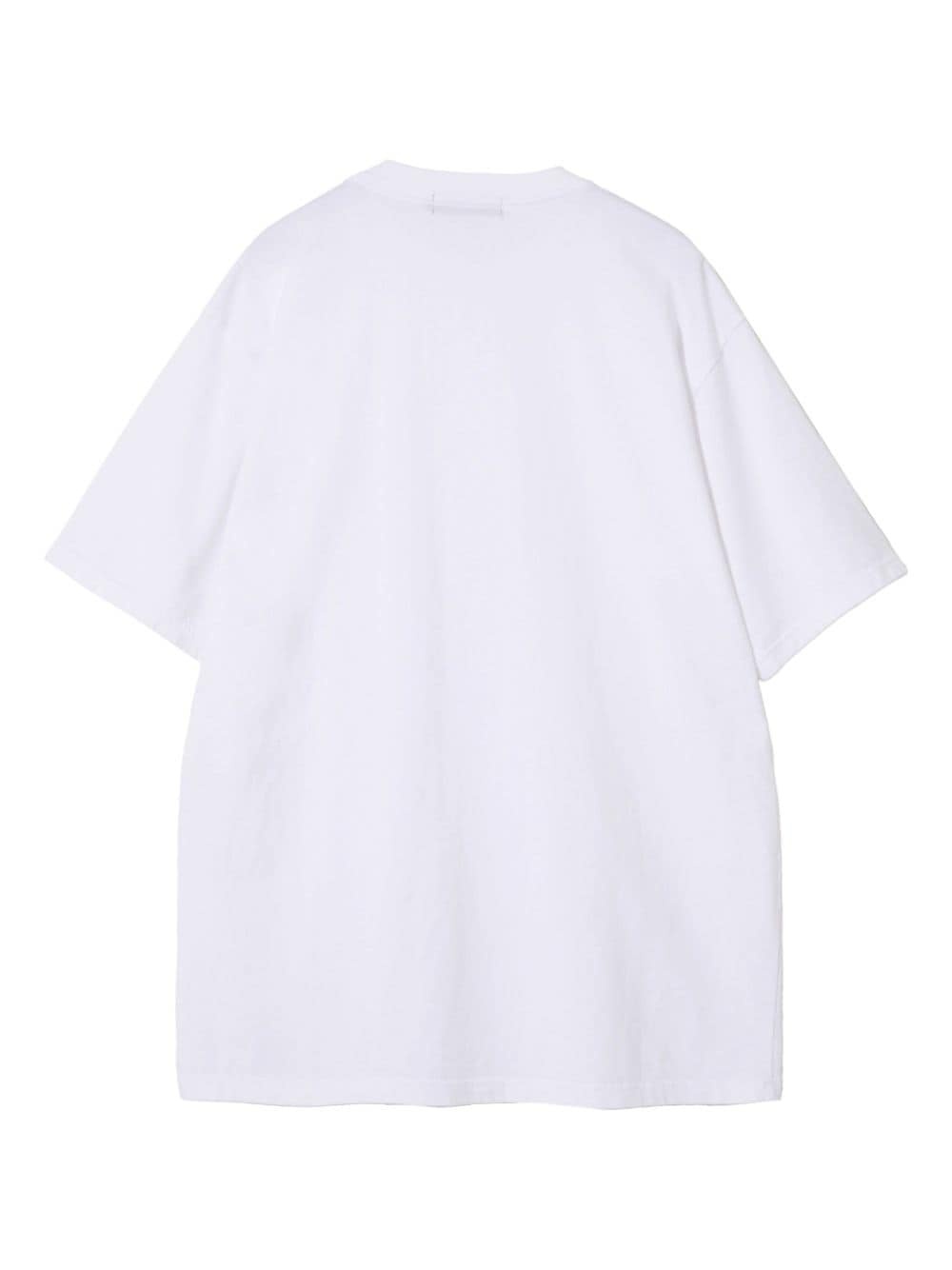 teddy bear graphic-print cotton t-shirt - 2