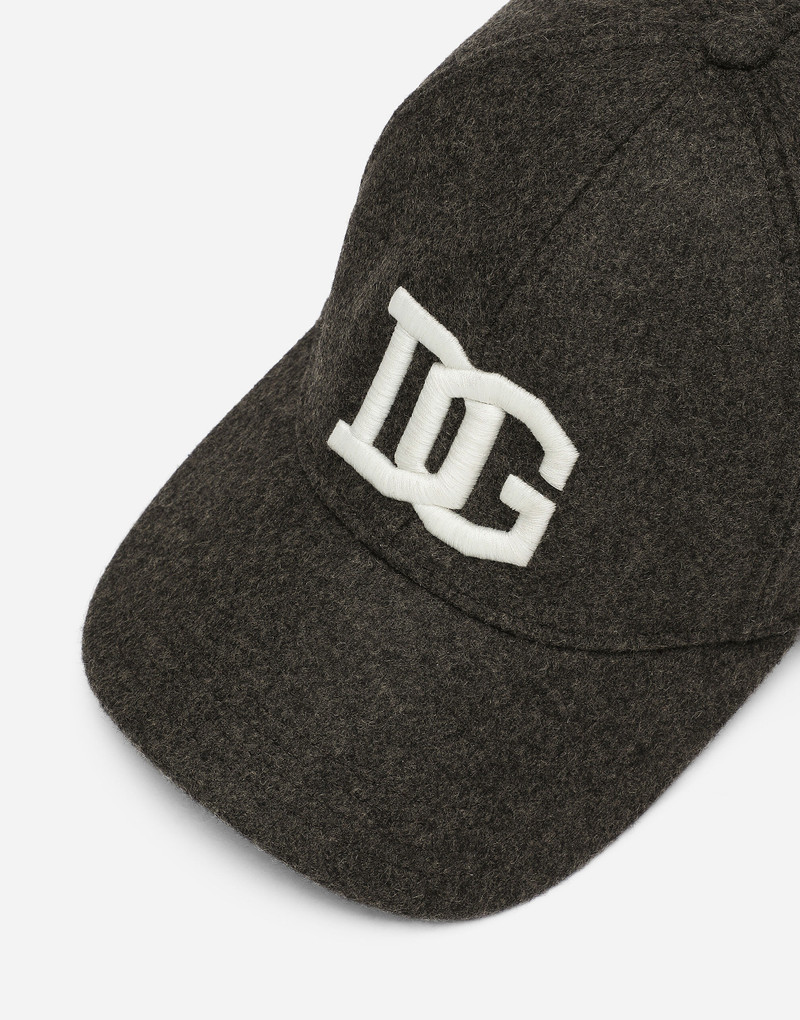 Dolce & Gabbana Cotton baseball cap with DG embroidery outlook