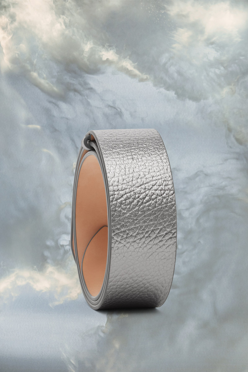 Maison Margiela Metallic Leather Belt outlook